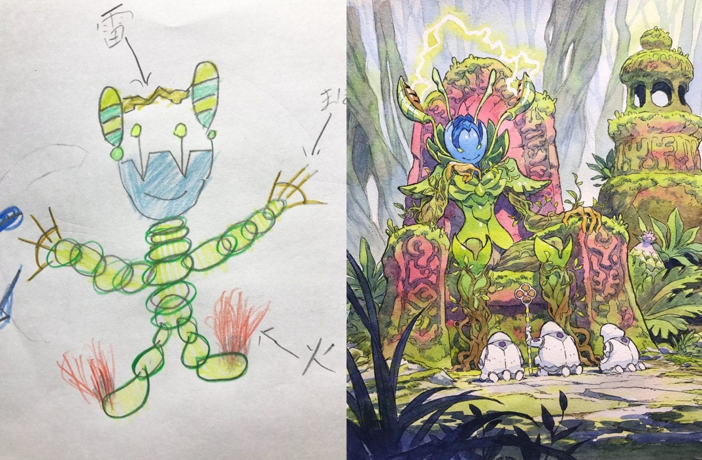 Томас Ромен превращает рисунки сыновей в необычных персонажей