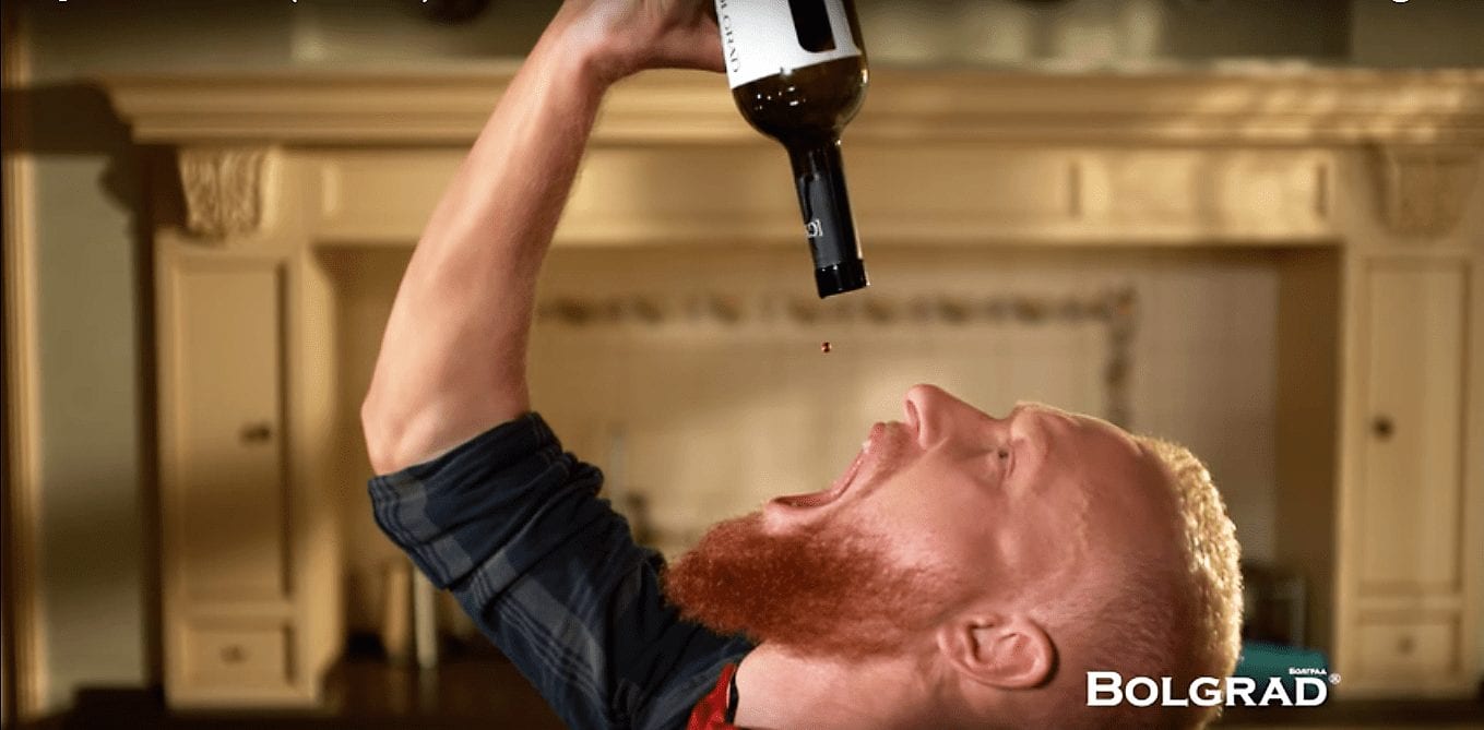 Самое вкусное вино – в пустых бутылках