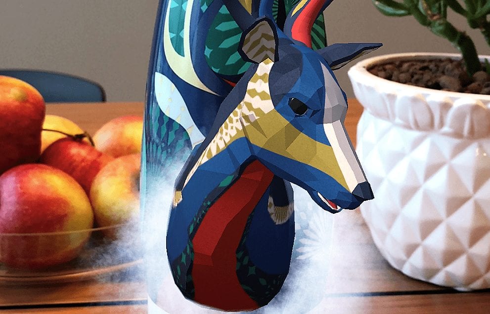 Впервые олень «Боржоми» заговорил