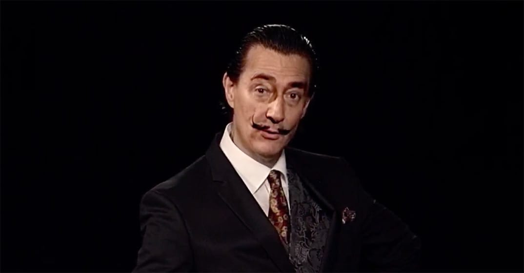 Я вернулся! Воскресший Сальвадор Дали рекламирует свой музей