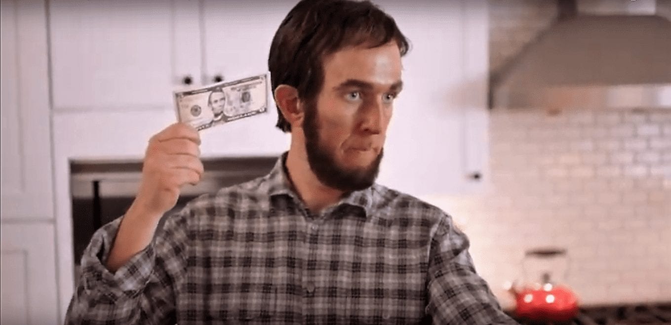 Новое лицо Pizza Hut – Авраам Линкольн!