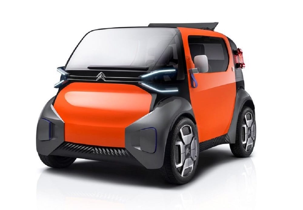 Крохотный электромобиль Citroën Ami One можно будет водить и без прав