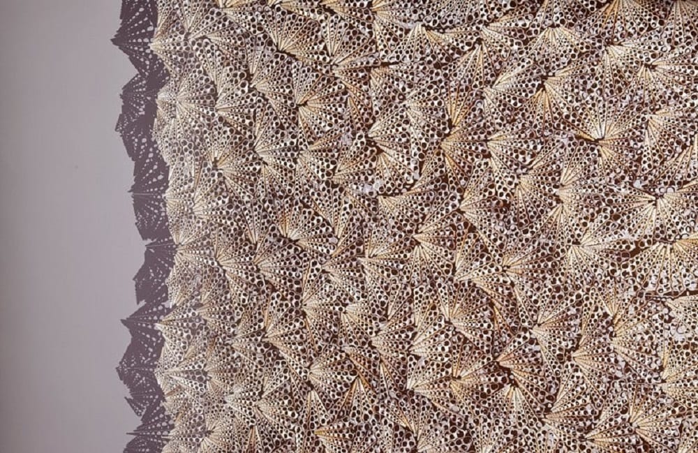 Изящные скульптуры Роуэна Мерша изготовлены из тысяч морских ракушек