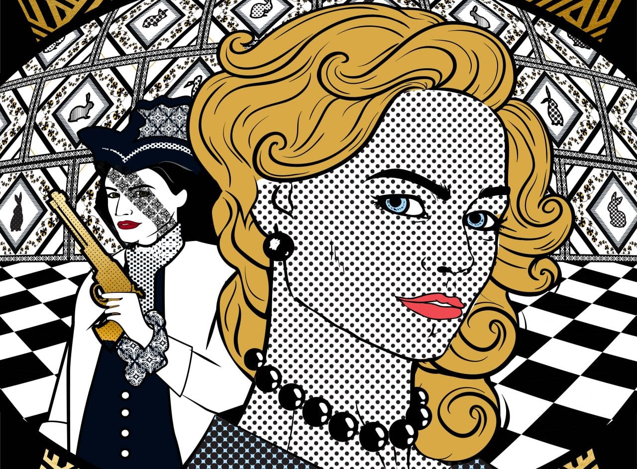 Постеры фильмов, номинированных на «Оскар», в стиле поп-арт