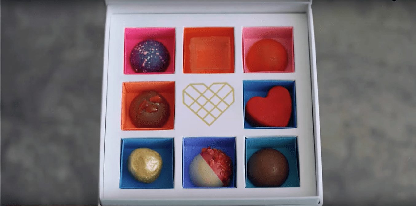 Шоколадные конфеты учат нас любить друг друга лучше