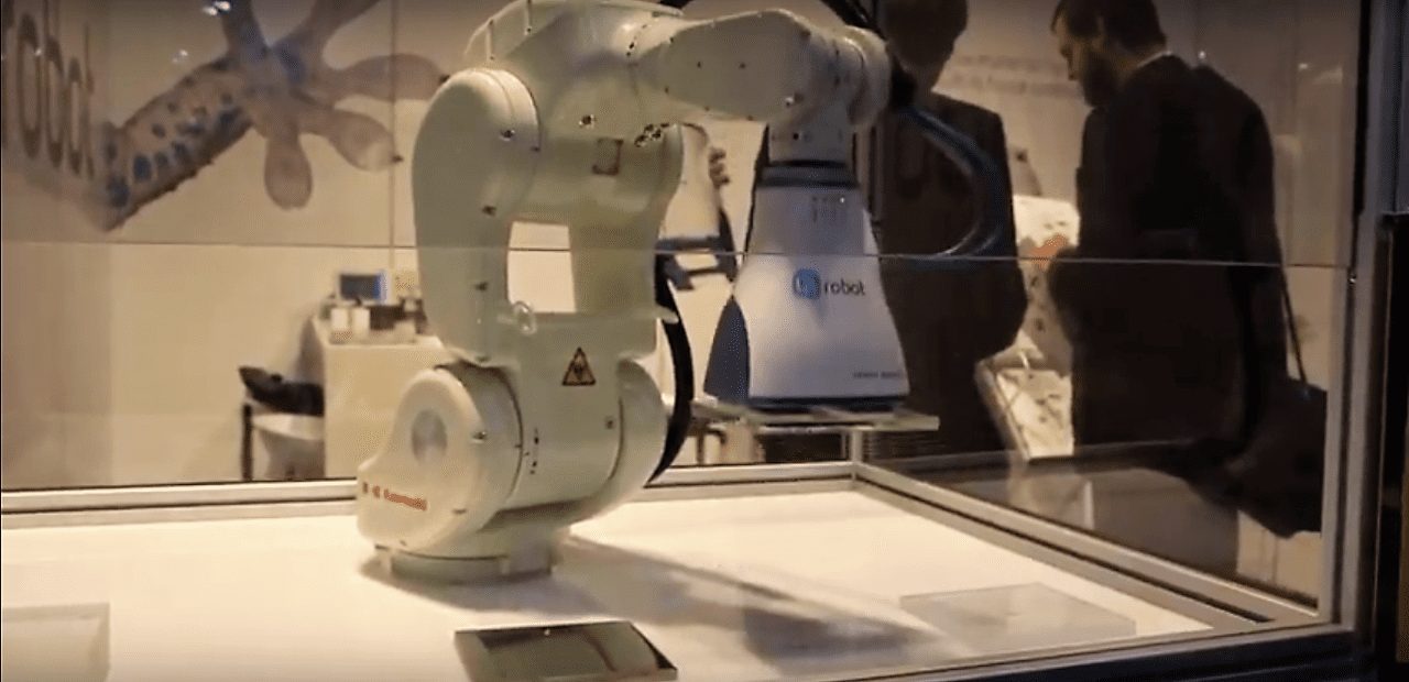 Промышленные роботы получили «лапку геккона»