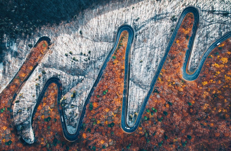 7 невероятных аэроснимков румынского фотографа