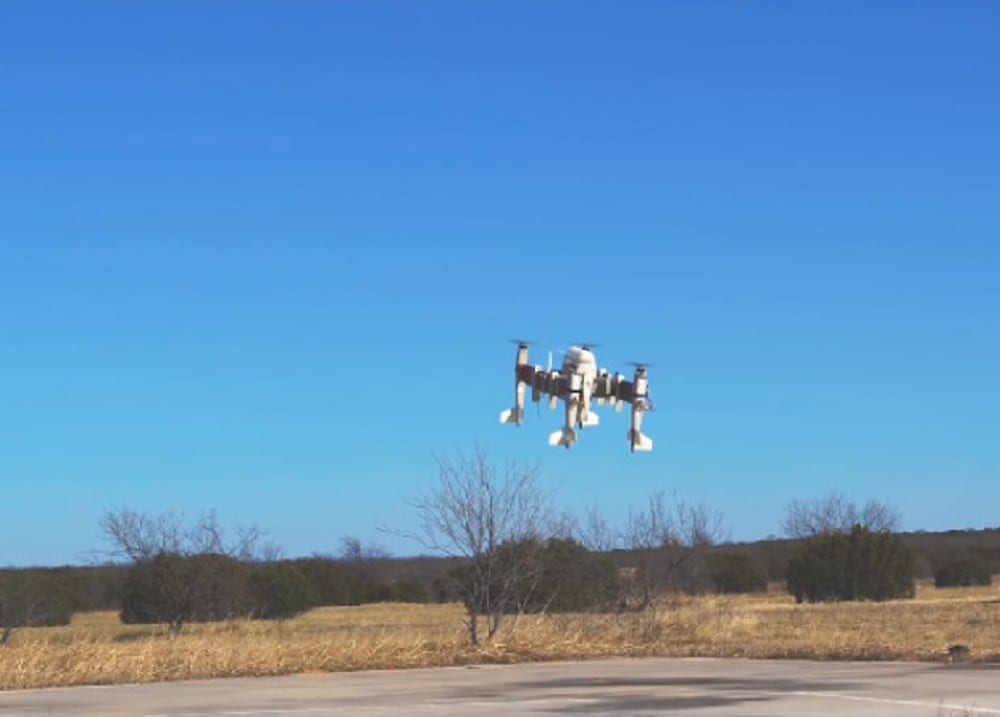 Американцы испытали беспилотный грузовой тейлситтер