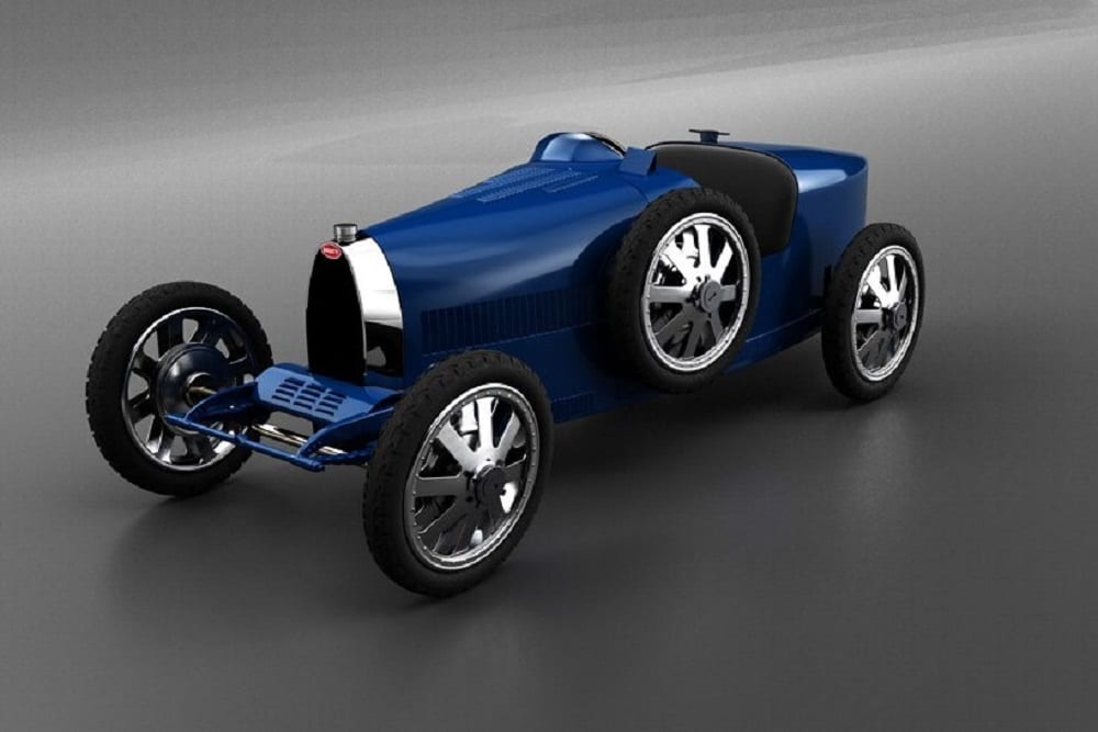 Компания Bugatti создала электромобиль для детей