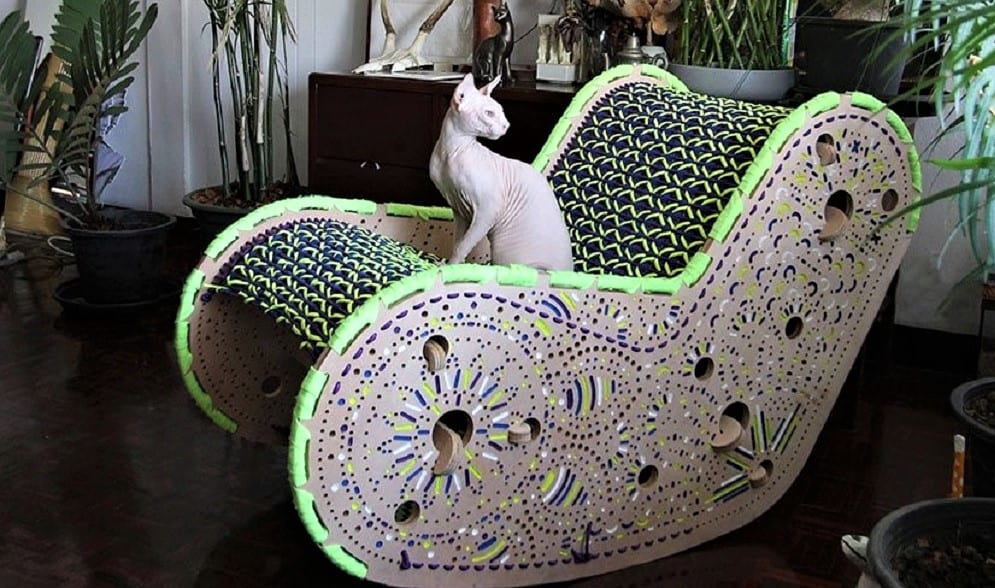 Дизайнерская студия из Таиланда проектирует мебель для людей и их котов