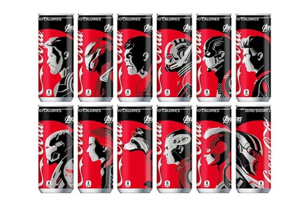 Coca Cola отметила выход финала “Мстителей” новой серией напитка