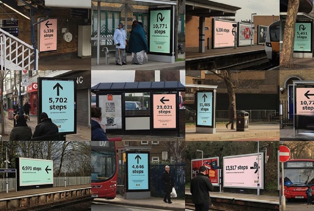 IKEA призывает ходить пешком и подсчитывает шаги