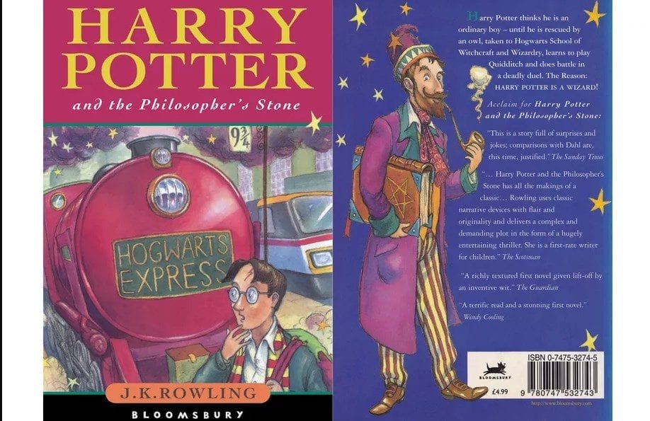 Первое издание «Гарри Поттера» с опечатками продали за $90 000