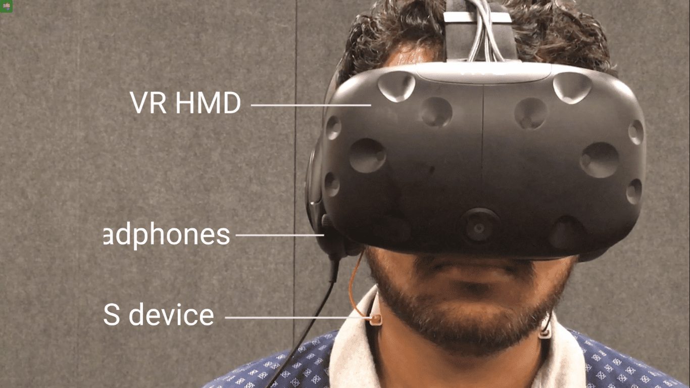 Воротник с электродами избавит от тошноты в виртуальной реальности