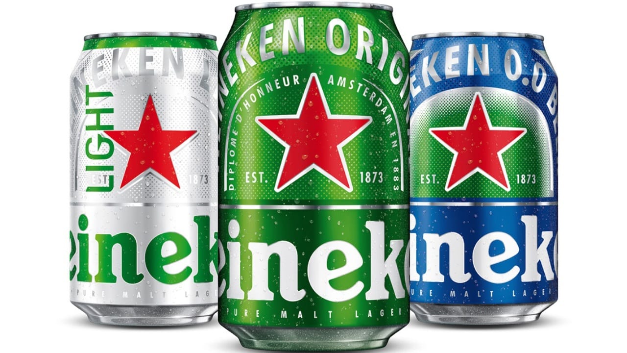 Heineken презентовал новый дизайн пивных банок