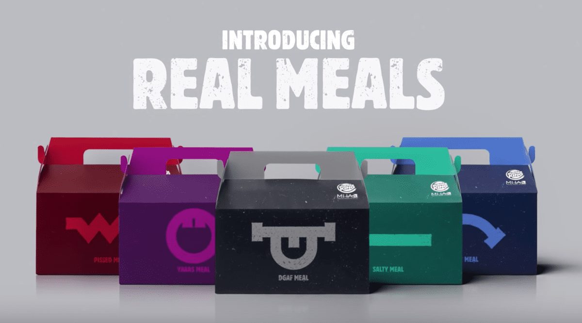 Burger King в пику McDonald’s предлагает «невеселую еду»