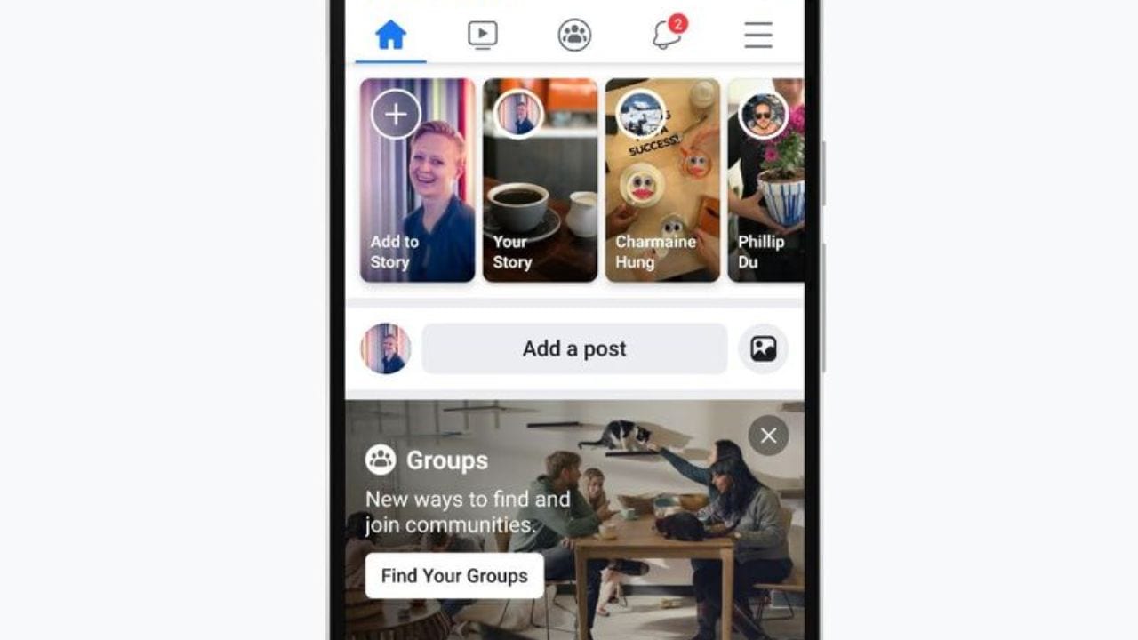 Facebook презентует новый дизайн своего приложения