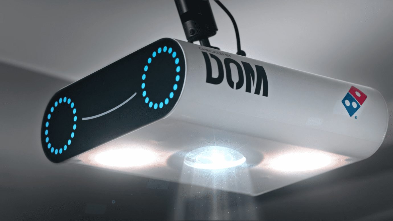 Бдительный робот Domino’s не позволит перепутать начинку для пиццы