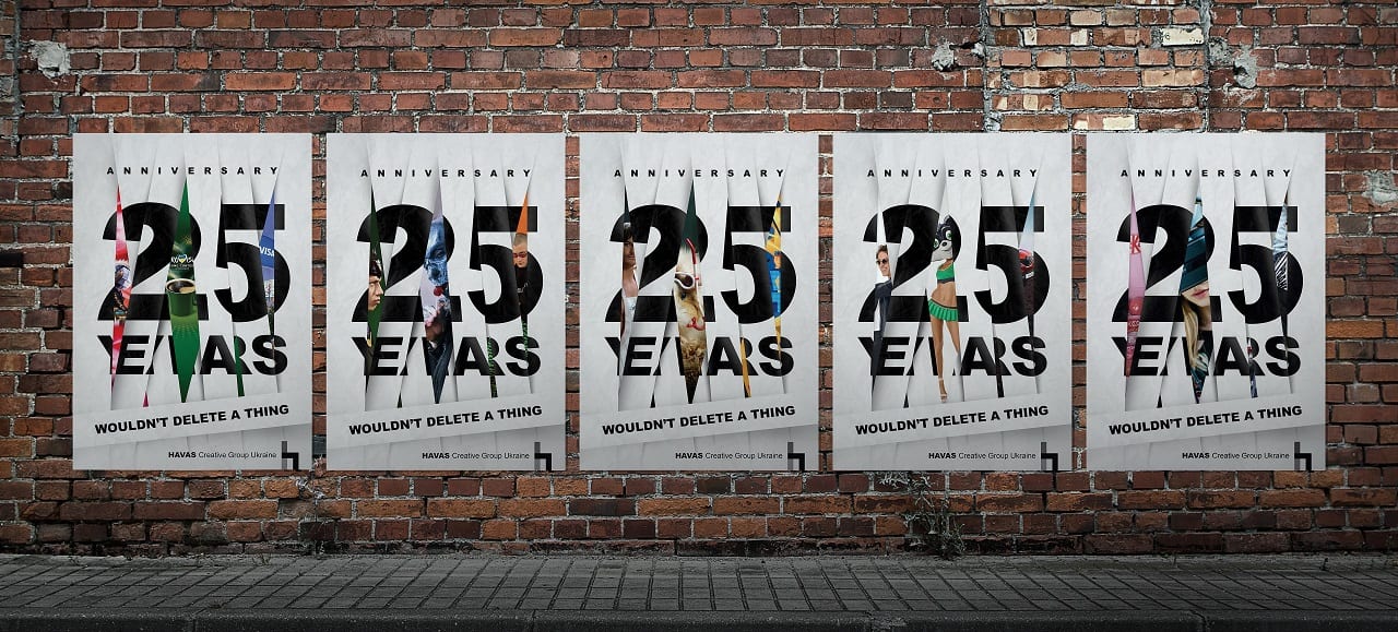 Wouldn’t Delete a Thing: Havas Creative Group Ukraine исполнилось 25 лет