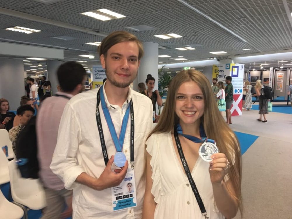 Cрочно! Второе серебро украинских молодых креаторов на Cannes Lions!!