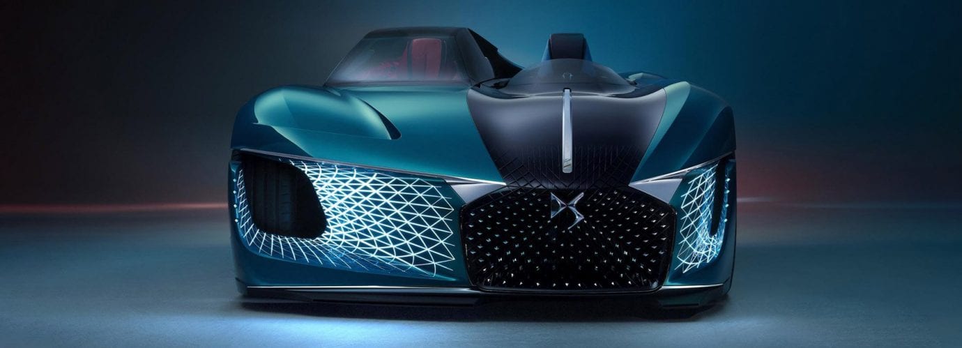 DS X E-tense – асимметричный «суперкар будущего»