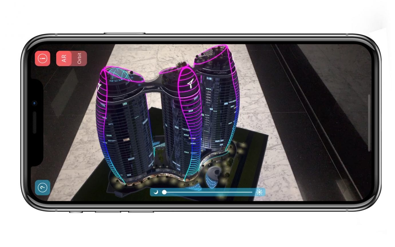 Taryan Group выпустила AR-приложение с виртуальным макетом жилого комплекса Taryan Towers