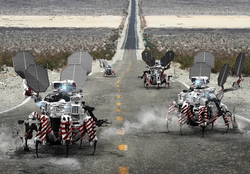 Компания GXN предлагает поручить починку планеты самоходным 3D-принтерам