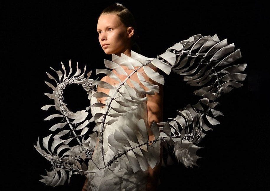 Гипнотическая мода от Айрис ван Херпен