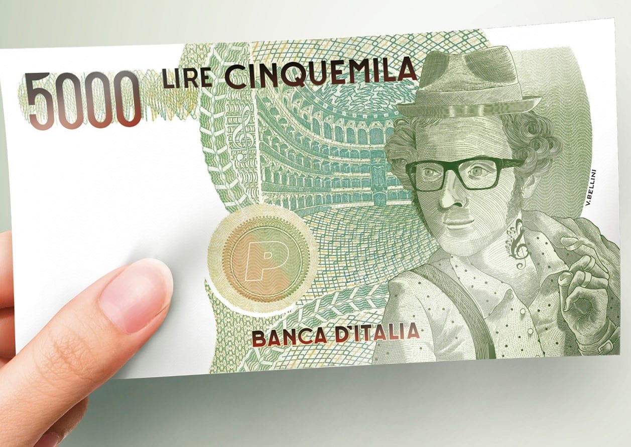 Ты платишь как в 1994, просто банкноты другие. Реклама итальянской сети Penny Market