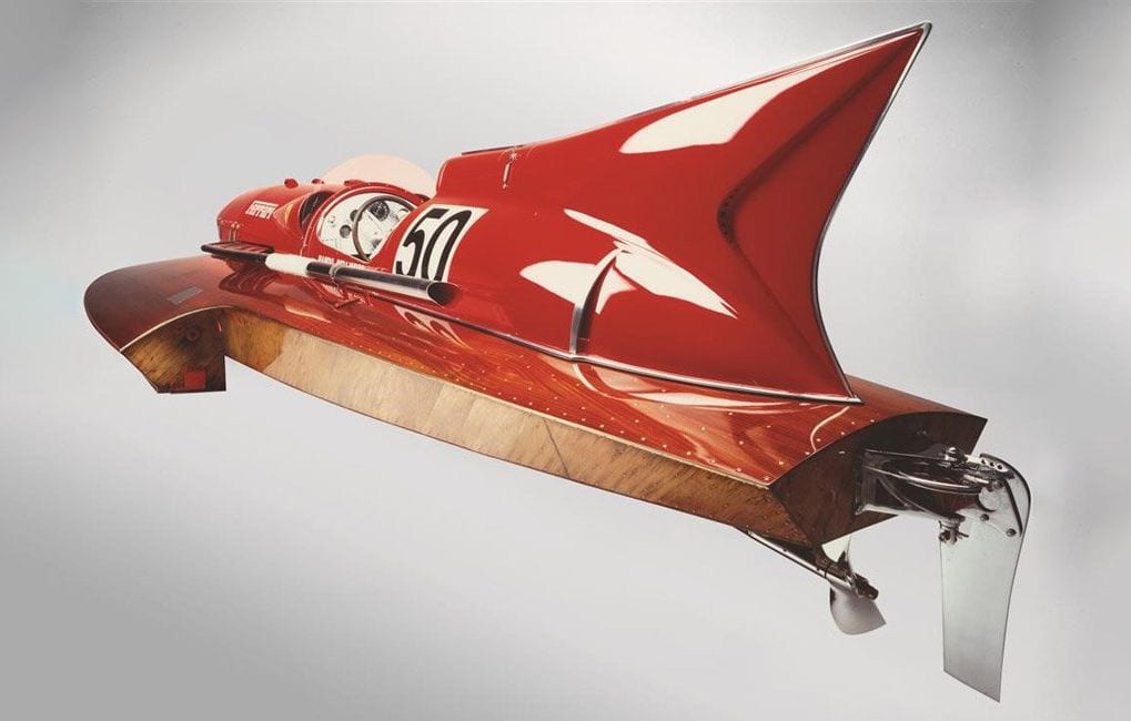 Единственная лодка, построенная Ferrari, выставлена на продажу