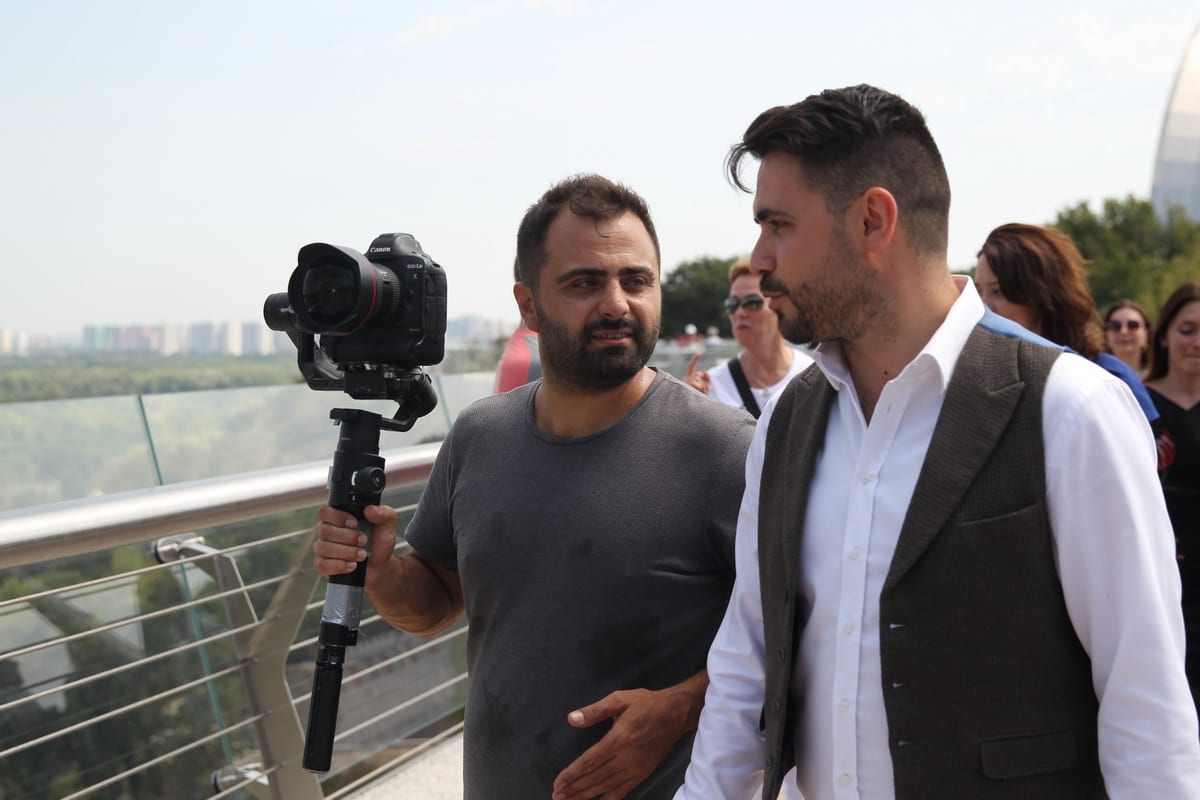 Turkish Airlines снимает ролик о туристической привлекательности Киева