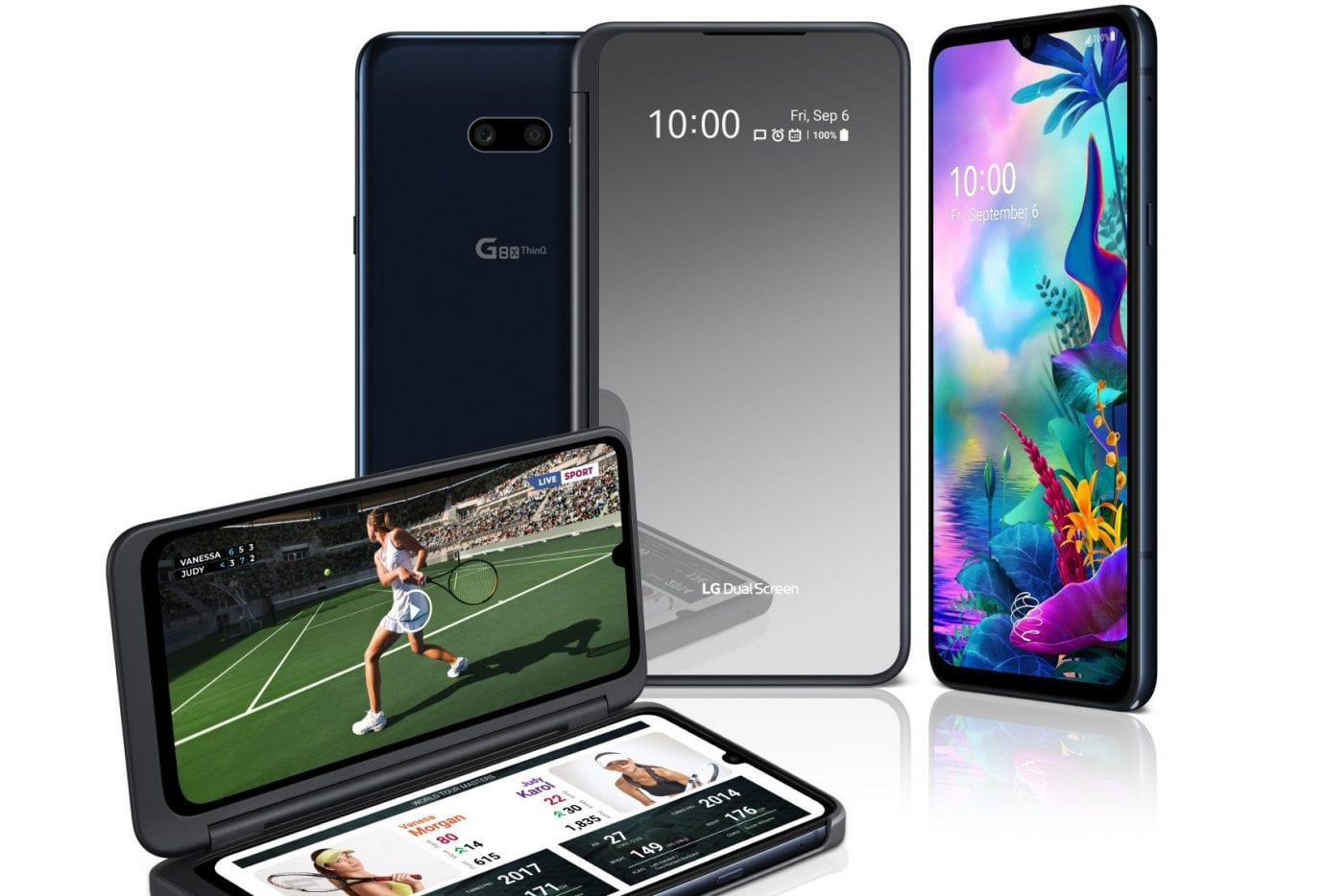 LG представила опционально трехэкранный смартфон