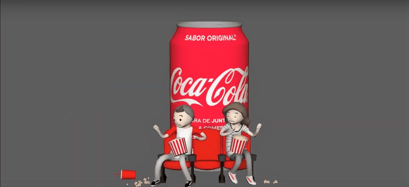 Видеоролики в банке. Coca-Cola запустила рекламную кампанию в дополненной реальности