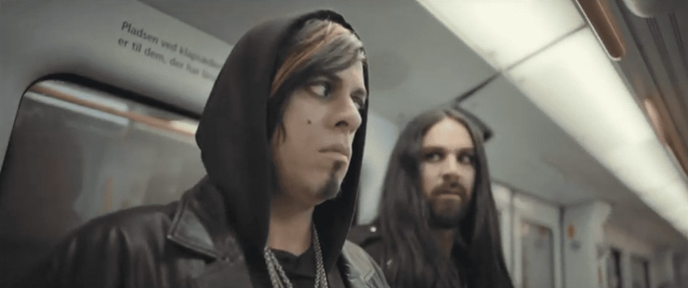 Меньше ада под землей. Реклама копенгагенского метро