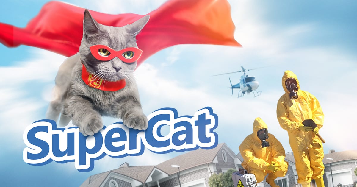 Агенція Vertigo та SuperCat рятують світ від КОТОстрофи