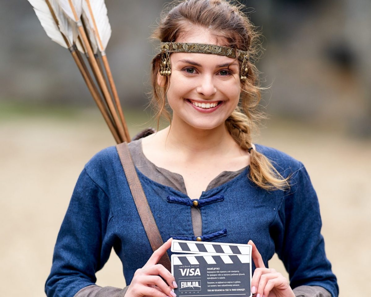 Онлайновий кастинг і відкриття нової кінозірки в промо  для Visa й FILM.UA від Havas Engage