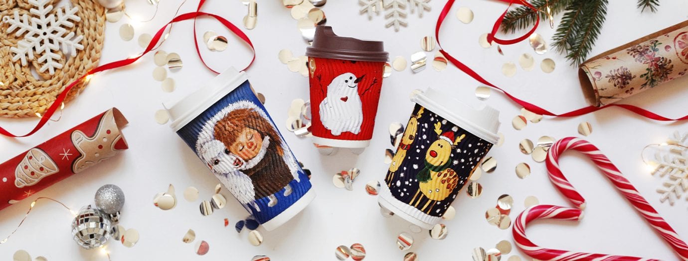 WOG выпустил серию рождественских стаканов — дизайн разработали дети