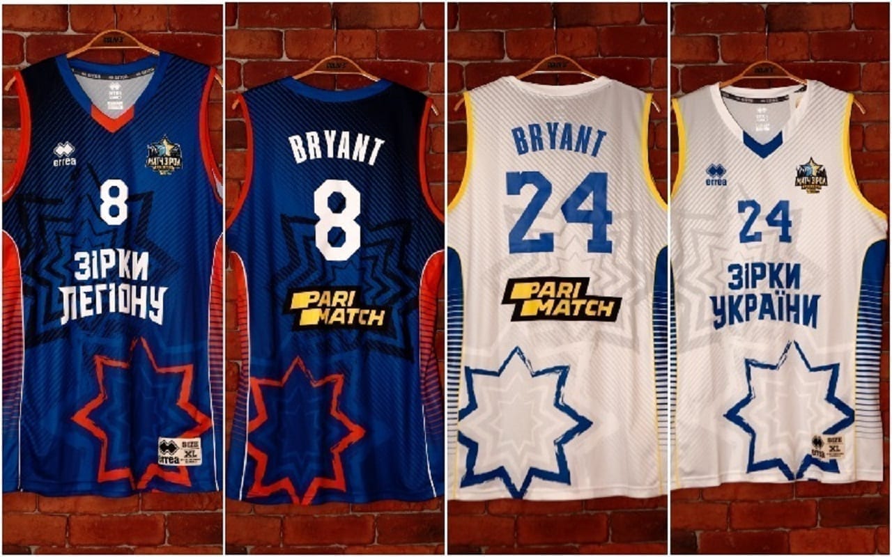 В Україні випустили футболку на честь Кобі Брайанта