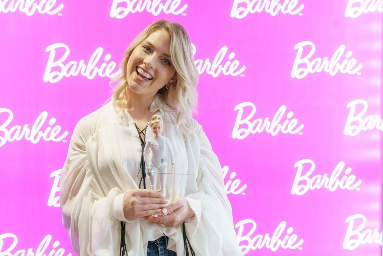 Українська фехтувальниця Ольга Харлан стала прототипом для ляльки Barbie