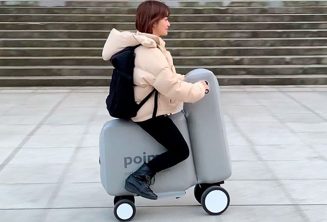 Дослідники з Токіо розробляють надувний електроскутер