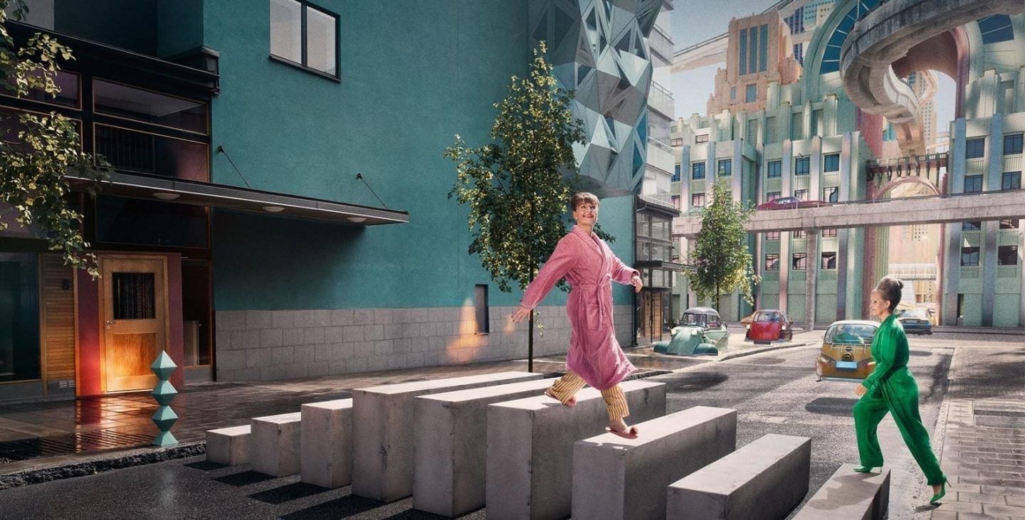 Норвезька компанія привносить в рекламу трохи ретрофутуризму та оптимізму