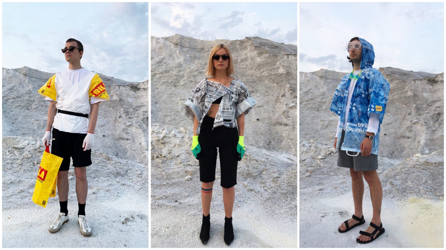 Протестний рух Replast SS2021 та колекція одягу зі сміття від київської дизайнерки