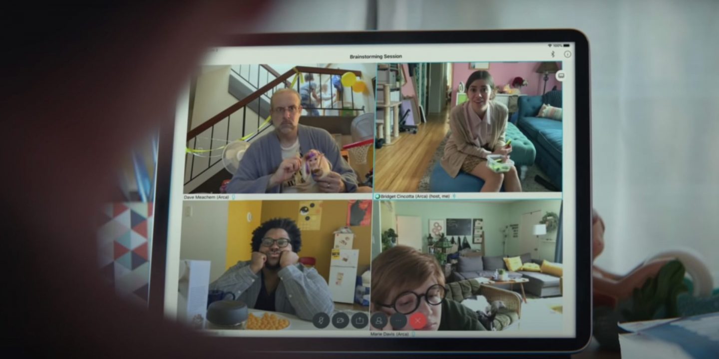 Компанія Apple створила кумедний мініфільм про віддалену роботу