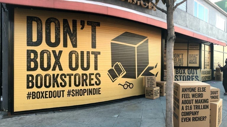 Американські незалежні книготорговці організували «коробковий» протест проти Amazon