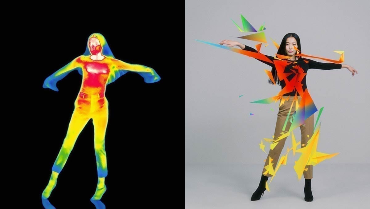 Бренд UNIQLO візуалізує температуру тіла та перетворює її на мистецтво