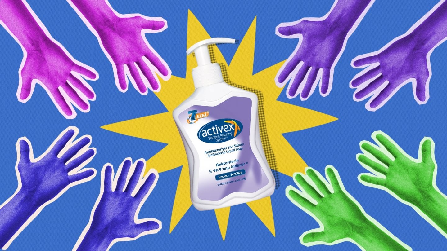 99,9 бактерій знищено, одна втекла. Чистий експеримент від Activex та Nebo ideas agency