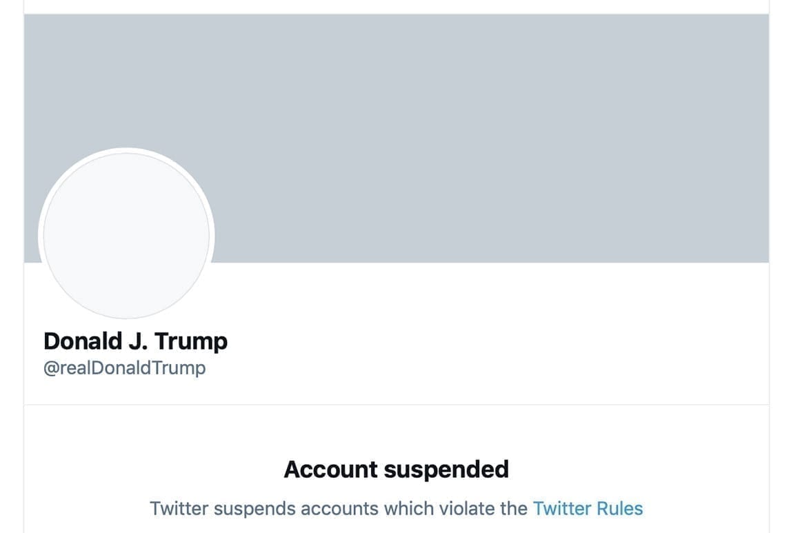 Twitter заблокував акаунт Дональда Трампа