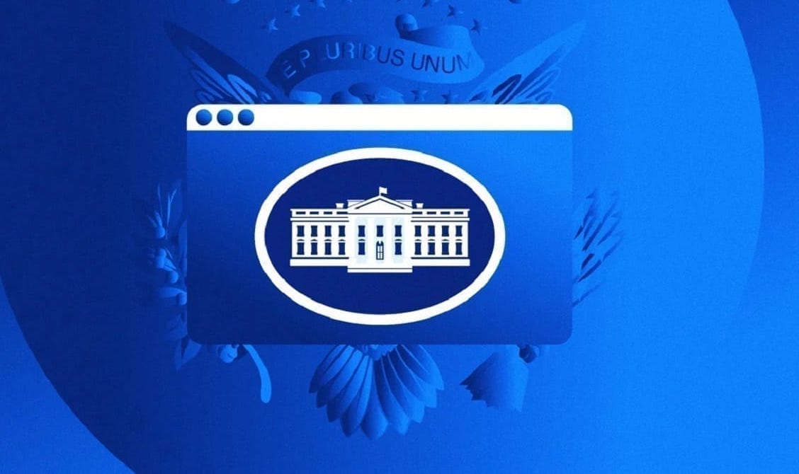 Логотип Білого дому тепер теж змінився. Після 30-ти спроб