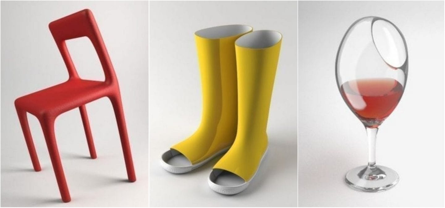 Антидизайн. Грецька дизайнерка Катерина Кампрані створює найнезручніші побутові речі