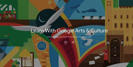 Google запустив новий проєкт «Навчайтеся разом з Google Arts & Culture» для школярів, вчителів та батьків